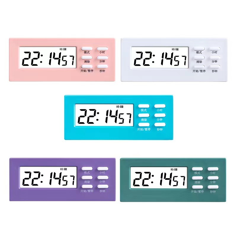 学生目覚まし時計多機能起き目覚まし時計キッチンミニ試験タイマー|undefined