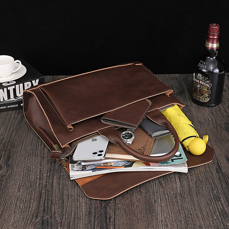 Shoulder Slung Computer Briefcase Image 13