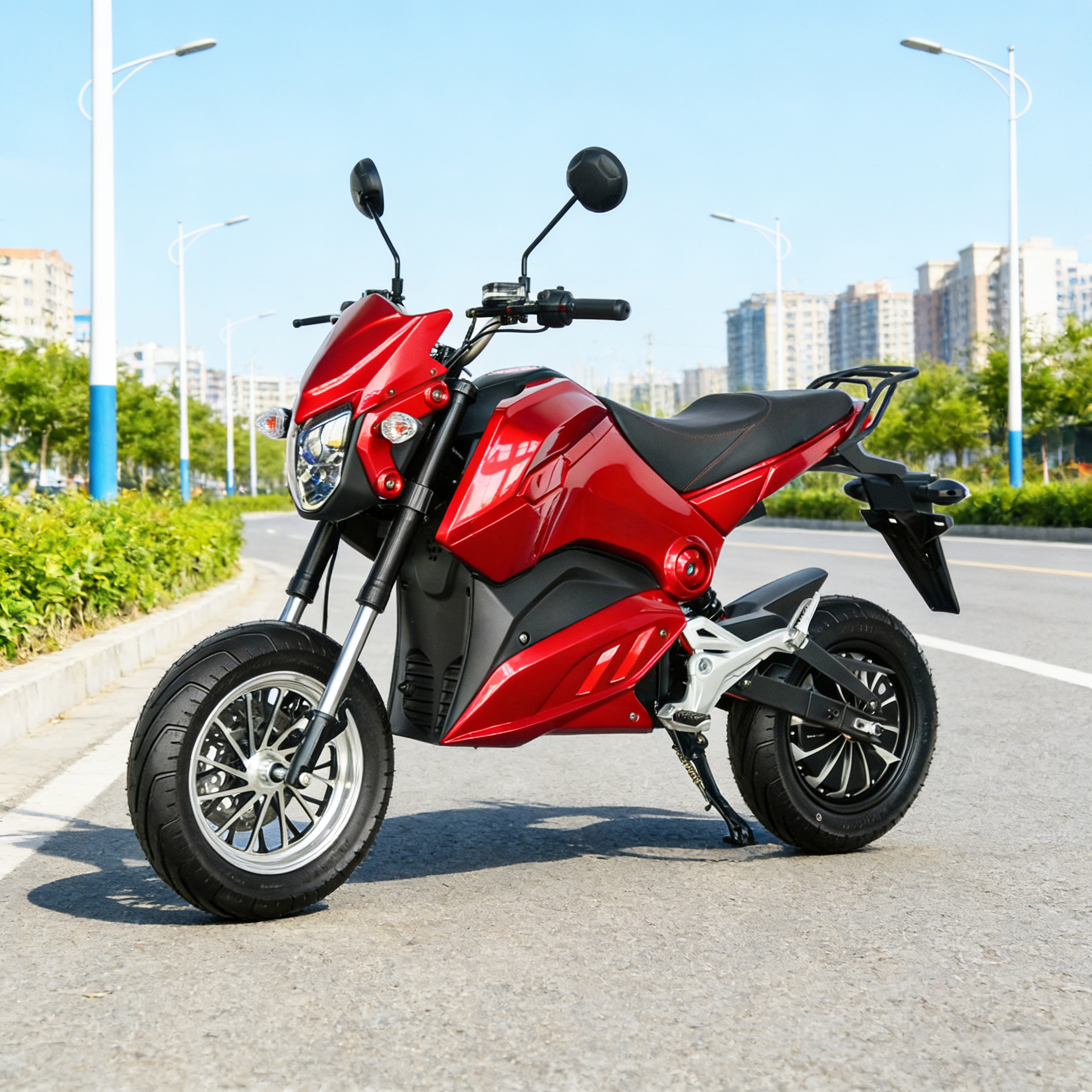 Cross-Border Supply Exclusively for the Eu Eec Electric Motorcycle Cp-8 Harley High-Power Electric Motorcycle with Long Range for Adults