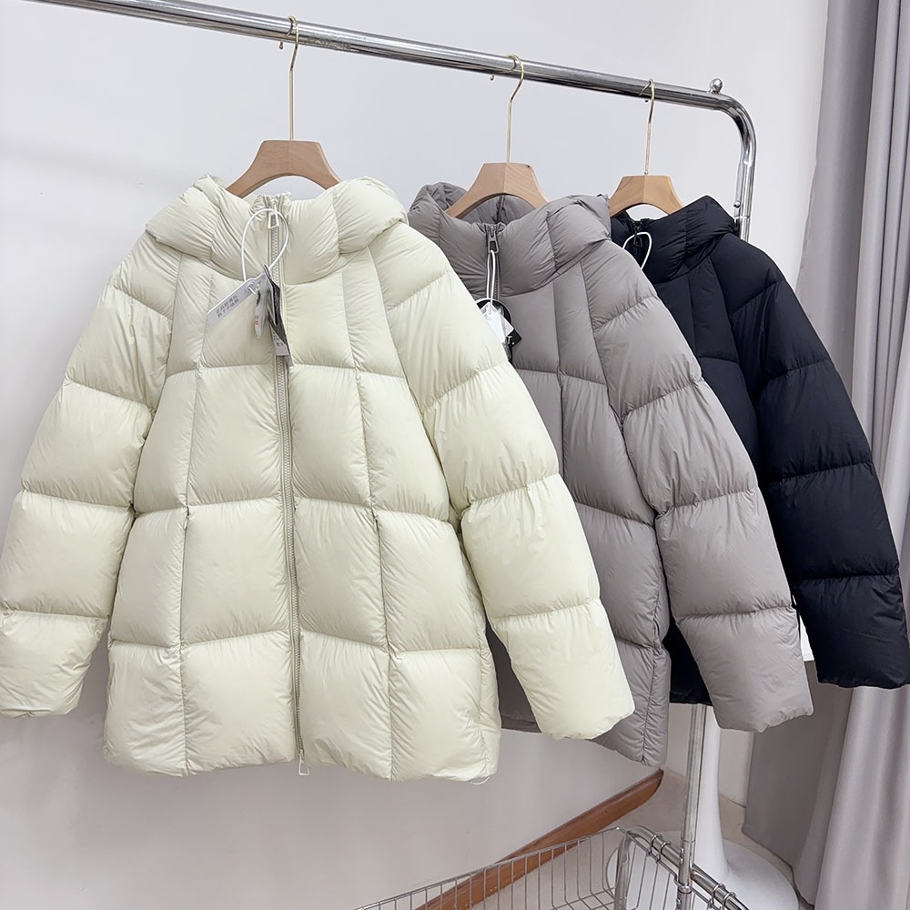 Samsung 90 White Goose Down! Traceable! Cloud Puff Feeling Small Bread down Jacket for Women 2025 New Style