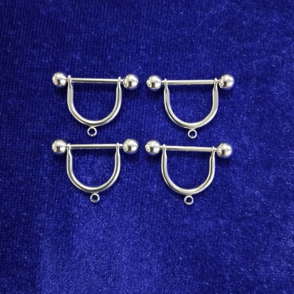 Physiological nose piercing stainless steel