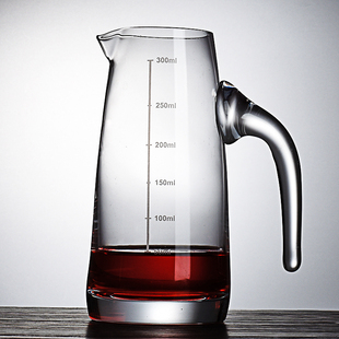 ✅Thickened Glass Liquor Wine Dispencer Wine Jug Household small size Jug Foreign Wine Wine Wine Decanter for Hotel 500m
