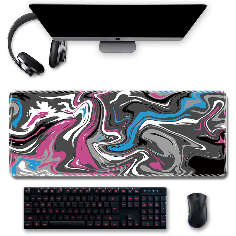 Alfombrilla de Ratón Grande US Dollar Heat Map, Borde Antideslizante, Engrosada