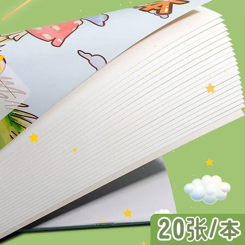 Мультяшная книга с картинками для детского сада и начальной школы, увеличенная плотность, ручная роспись, граффити