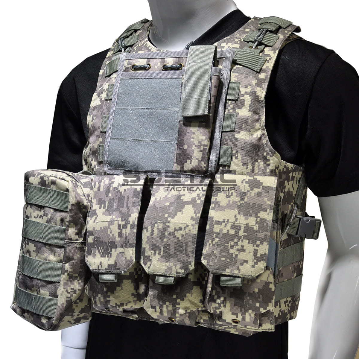 Fabrica directa chaleco anfibio al aire libre equipo táctico chaleco de combate CS fantasma camuflaje chaleco táctico anfibio