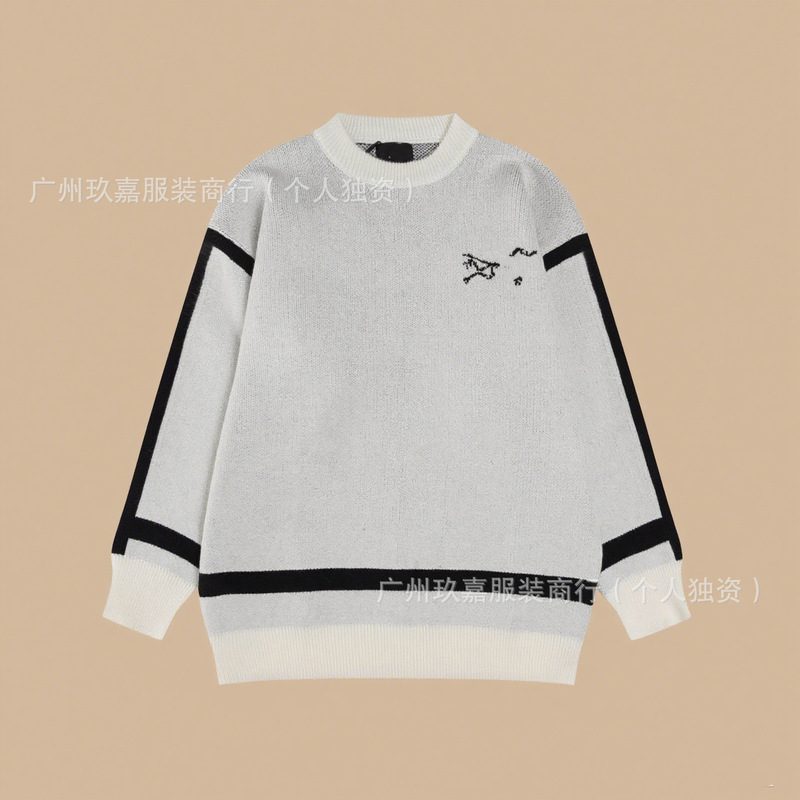 跨境.正确版.驴家.G家.迪家25新款嵌花提花针织毛衣(高品）|undefined