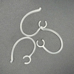 Factory Direct Sales Bluetooth Headset Ear Hook Card Inner Diameter 6.0mm Bluetooth Headset Hook Waterproof Soft Glue