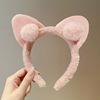 Universal sponge demi-season headband, hair accessory, 2024 years, new collection