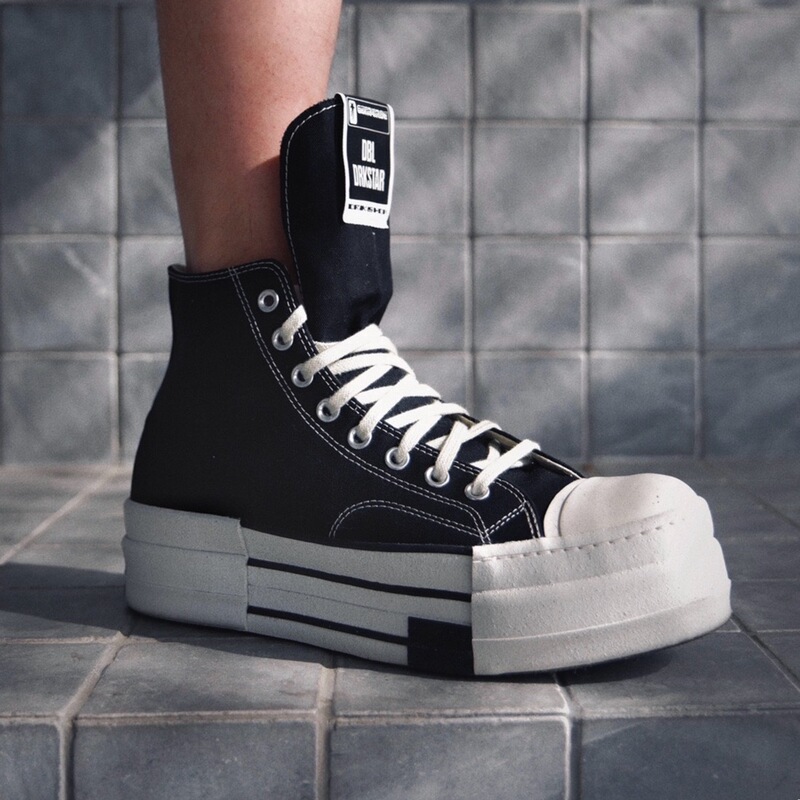 Chuck 70 Dbl Collaboration High-Top Thick-Soled Height-Increasing Canvas Shoes for Men, Casual Deconstructed Sneakers for Women A06755C