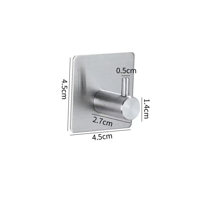 Cross-border 304 acero inoxidable baño conjunto para Amazon hardware gancho toallas anillo conjunto de oro