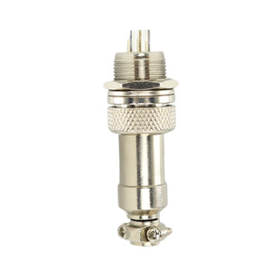 SuPPly Three-core Aviation Plug M12 Core Aviation Plug Socket 3-core Aviation Head GX12-3P Aviation Connector