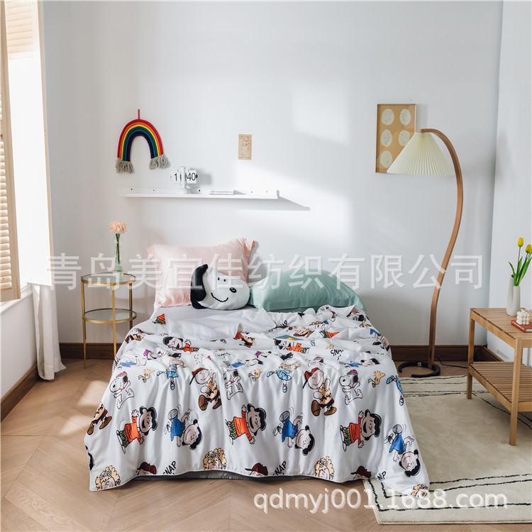 summer summer quilt Naked fresh LF60S Austria Tencel Lyocell activity printing Cool in summer