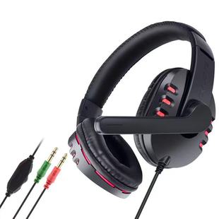 Clearance Double Socket 3.5mm Desktop Computer Game Headset Music E-sports Headset Headset Wired Headset
