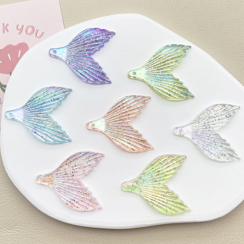 Hot Selling Fine Glitter Fish Tail Bracelet Pendant Jewelry Accessories DIY Necklace Decorative Accessories Ready for Sale Hot Selling Fine Glitter Fish Tail Bracelet Pendant Jewelry Accessories DIY Necklace Decorative Accessories Ready for Sale