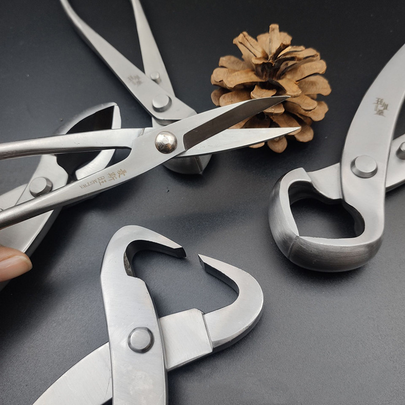 Suministro de tijeras de bola de acero inoxidable de corte diagonal alicates de varilla bonsai herramienta de acero inoxidable 210 alicates de bola 270 tijeras de bola al por mayor