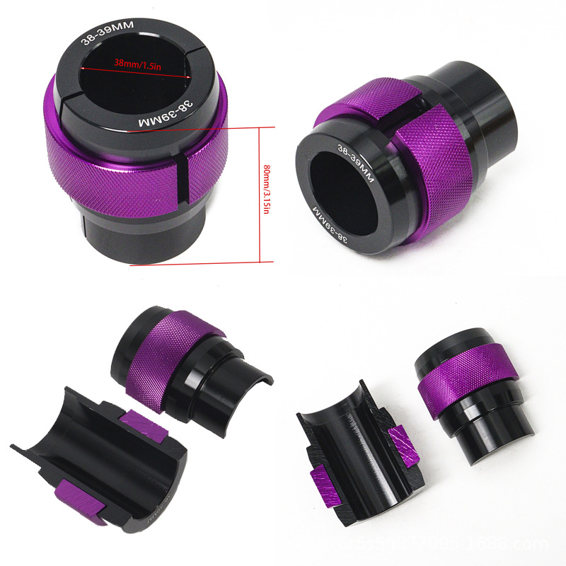 Off-Road Motorcycle Front Shock Absorber Oil Seal Cleaning and Maintenance Mud Remover Shock Absorber Repair Tool Disassembly and Installation Inverted
