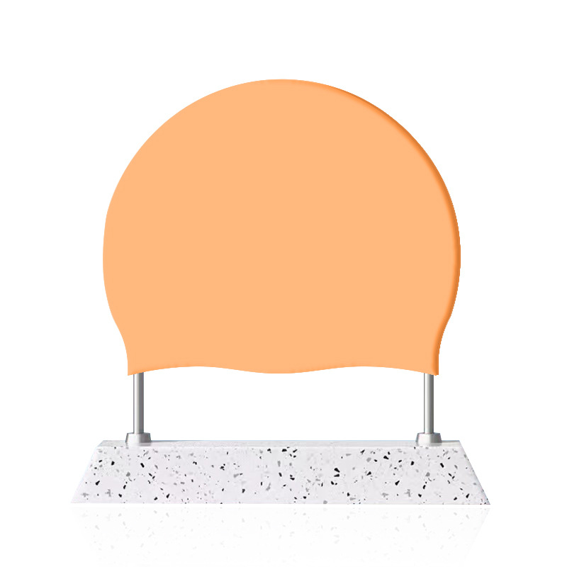 50g sombrero de natación de silicona sombrero de natación de color sólido para hombres y mujeres fabricantes de sombreros de natación de color sólido logotipo al por mayor sombrero de natación sombrero de natación