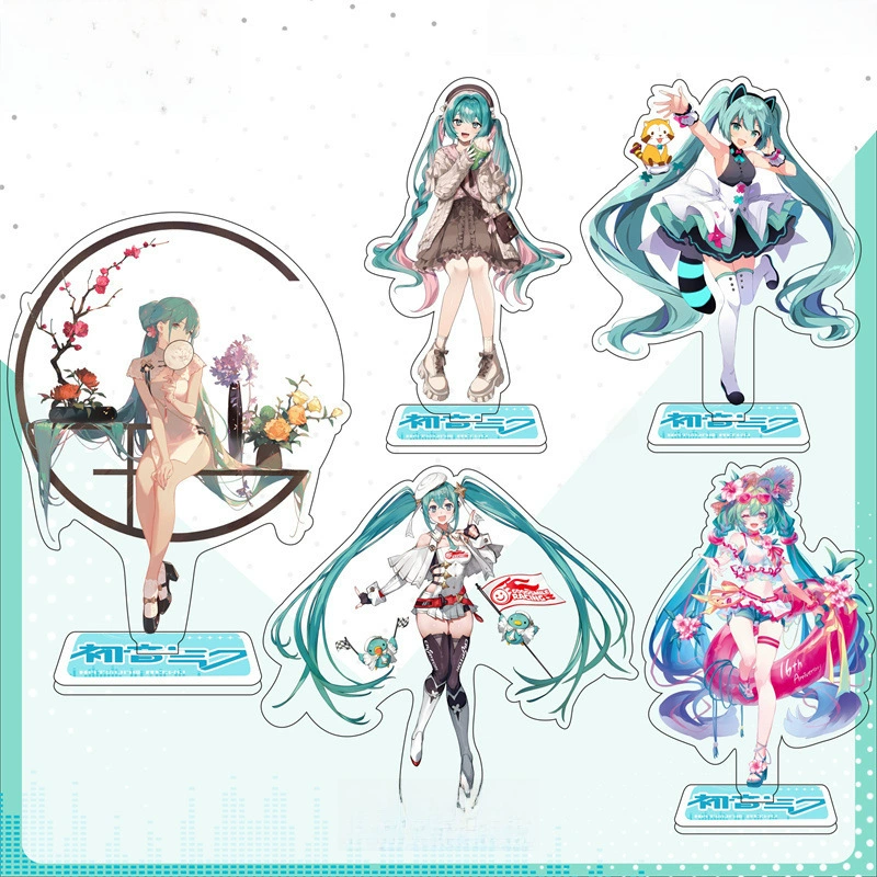 Плюшевый подарочный набор Hatsune Miku Future Virtual Electronic Singer двухмерная графика застеклённая картина акриловая статуэтка с лицензией Дали