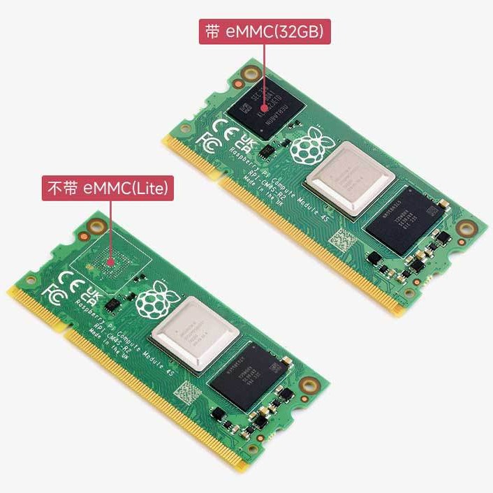 Модуль вычислений Raspberry Pi CM4S, обновление для Raspberry Pi Compute Module 3 / Compute Module 4s