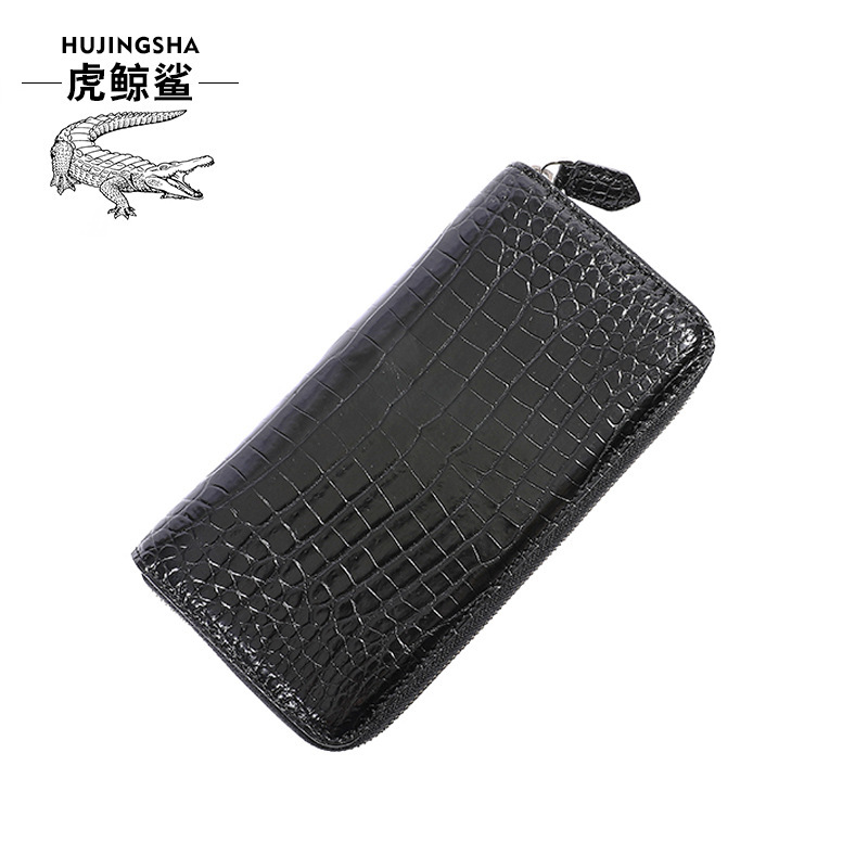 Factory Wholesale Crocodile Leather Clutch Bag Men's Casual Wallet Large Capacity Trendy New Long Leather Men's Card Bag Factory Wholesale Crocodile Leather Clutch Bag Men's Casual Wallet Large Capacity Trendy New Long Leather Men's Card Bag
