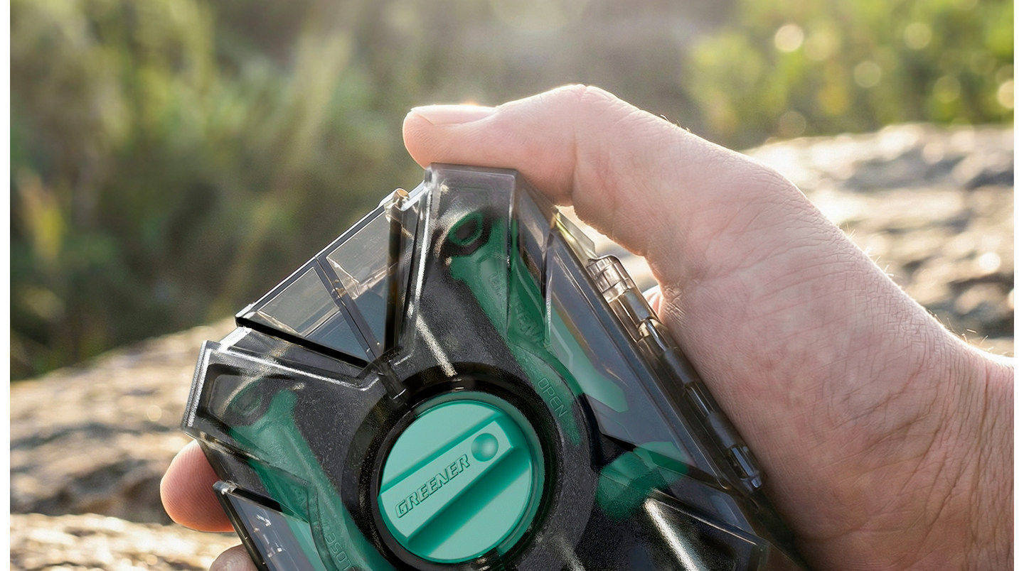 Green Forest [Moonlight Treasure Box] Ratchet Wrench Quick Dual-Use Mini Hex Key Three-In-One Socket Set