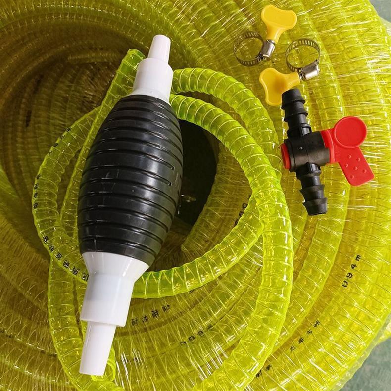 Manual Oil Extractor for Home Use, Suitable for Pumping Water, Alcohol, and Urea; Hand-Pressed Oil Pump with Airbag Tube for Changing Aquarium Water and Absorbing Oil