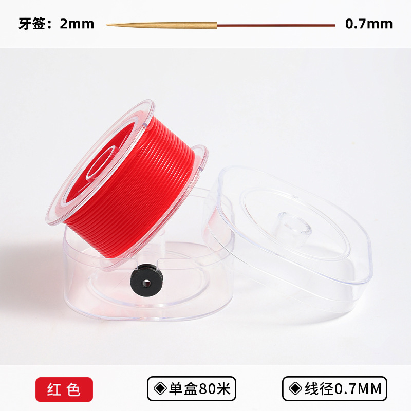 韩国高品质透明水晶弹力线彩色高端文玩弹力绳DIY穿串珠项链线材|undefined