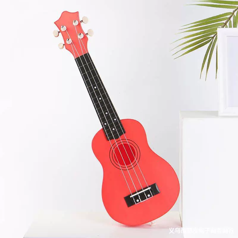Ukulele with a score, small guitar, musical instruments, 21 inch, training