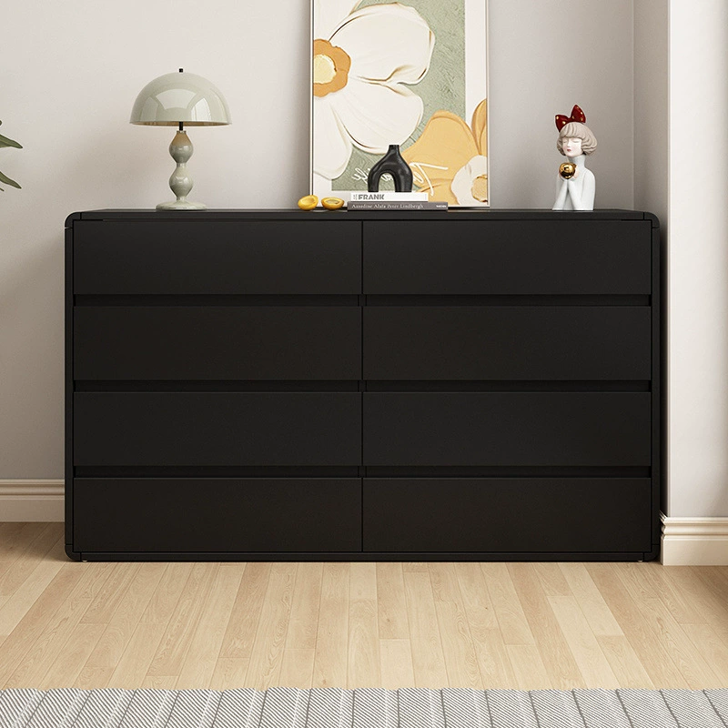 Комод Weigejia из цельного дерева в кремовом стиле, французский шкаф для хранения вещей в спальне, комод для главной спальни, домашний обеденный боковой шкаф