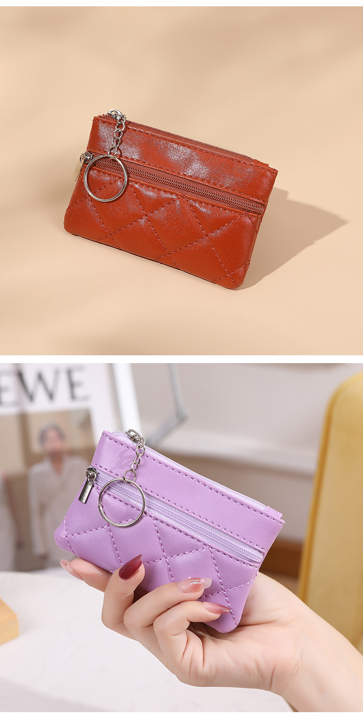 Women's Solid Color Pu Leather Zipper Wallets display picture 1