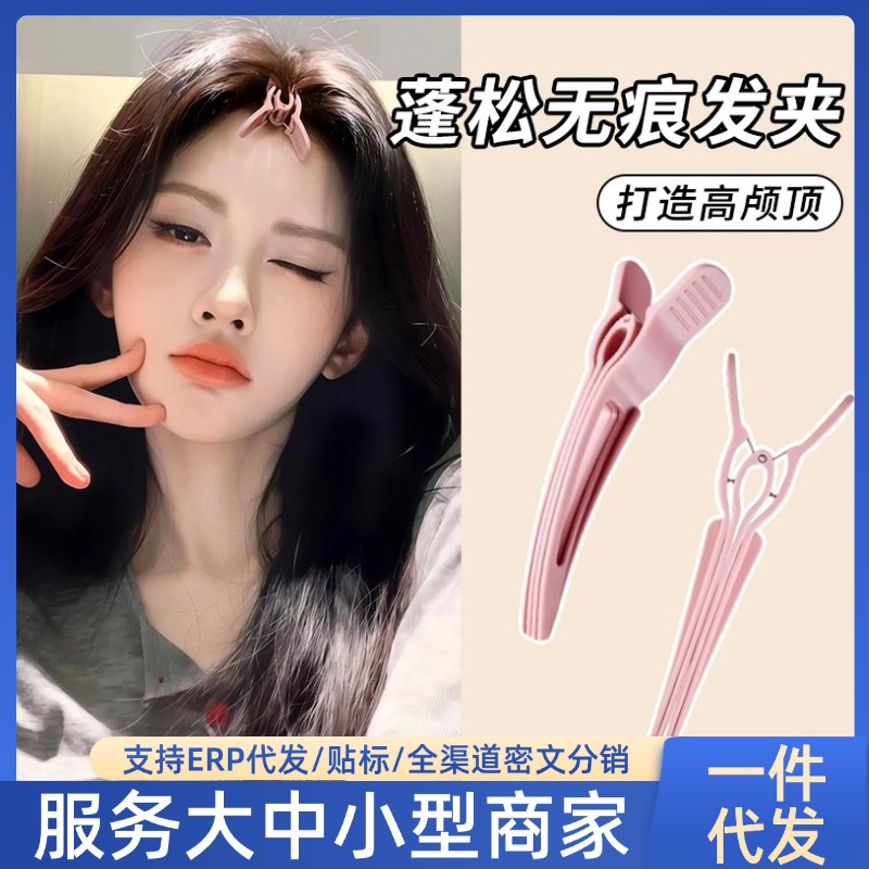 [Popular Online Item] High Crown Hair Clip for Women, Natural and Volumizing Bangs, Seamless Hair Clip, Simple Hair Accessory