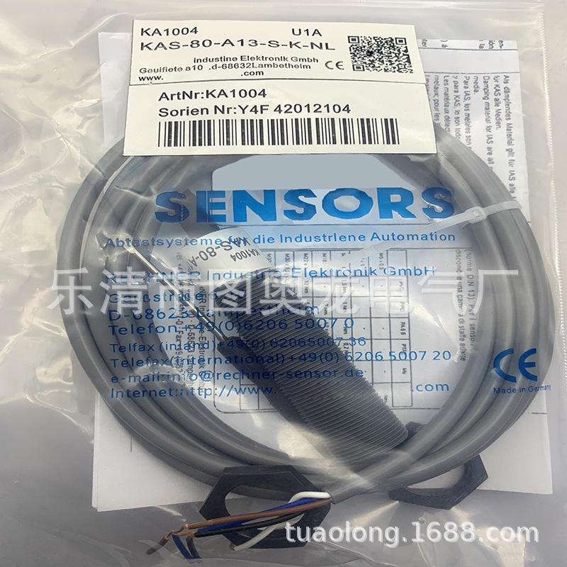 专业技术现货全新KAS-80-A13-A-K-PTFE-NL感应开关质保一年