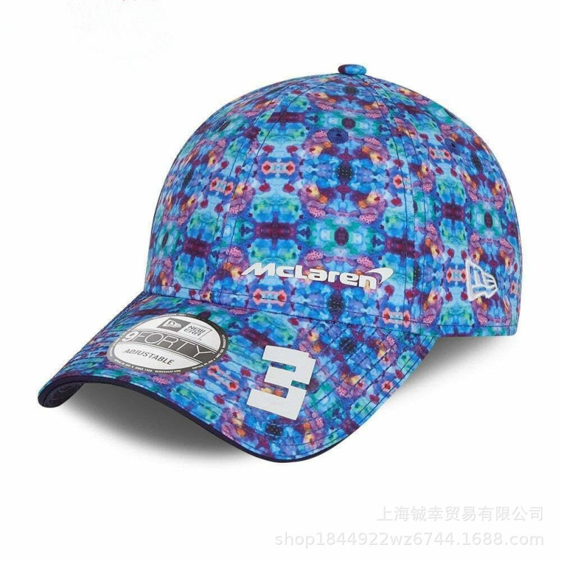 2025迈凯伦帽子硬顶棒球帽汽车F1机车外贸球队刺绣户外运动鸭舌帽|undefined