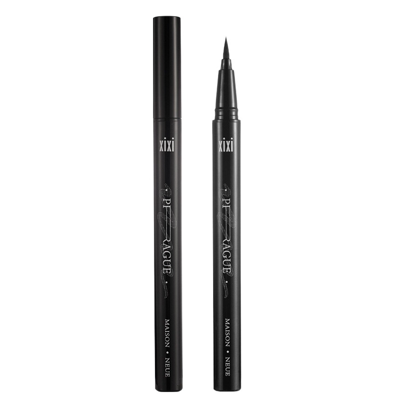 New xixi cool sense meishang Eyeliner Pen Waterproof not easy to smudges sponge head cool black eyeliner wholesale delivery