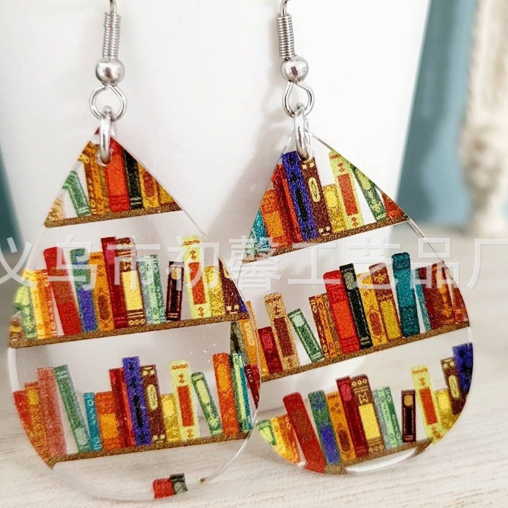 Spot Book Earrings Earrings for Book Lovers Book Earrings Lovers Gift