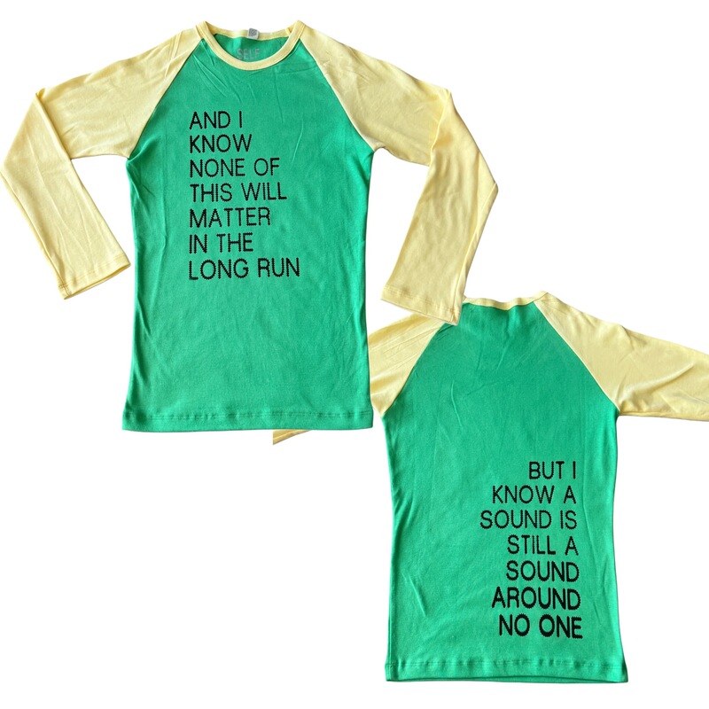 Amazon's Early Spring New European and American Style Ins Personalized Letter Y2K Printed Long-Sleeved T-Shirt Pullover Retro Street Fashion