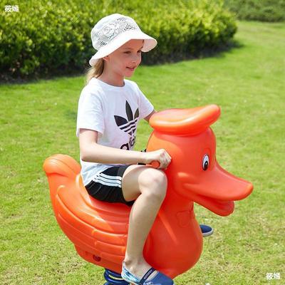 outdoors Residential quarters Bodybuilding equipment Doll Shake children Spring Seesaw Park PE Plate plastic rocking horse