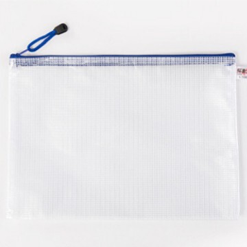 国境を越えた直接供給肥厚 PVC プラスチック ジッパー ドキュメント バッグ a4 透明学生テスト用紙防水メッシュ ドキュメント バッグ|undefined