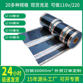 石墨烯电热膜10厘米20厘米30厘米40厘米爬宠加热膜小尺寸电池加热