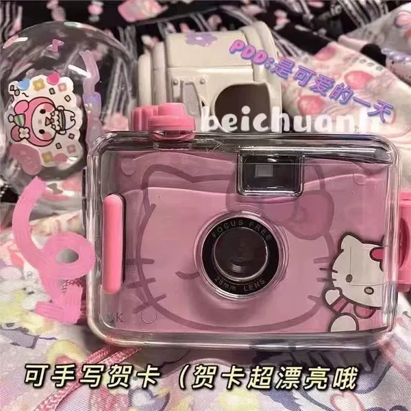 Big head K cat camera+color scroll 8 sheet+waterproof shell
