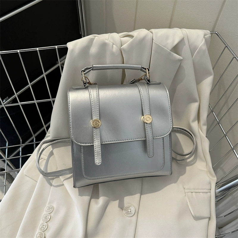 Small Shoulder Backpack One-Shoulder Bag, 2023 Leisure Collection, pendant options