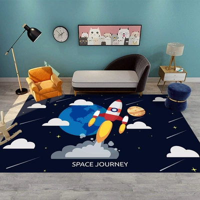 Avtomobil döşəmə paspasları — Reading Area Foot Mat Stain-Resistant - rocket-2-5080cm-crystal-velvet