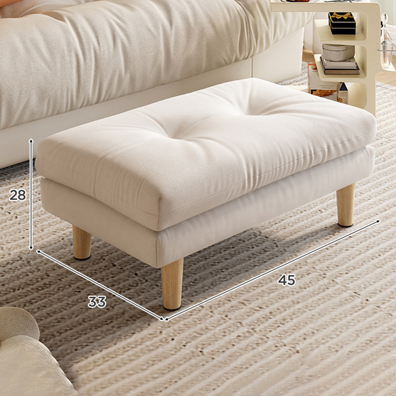 Sofá perezoso pedazo de casa sala de estar sofá taburete de extensión reposapiés taburete de cambio de zapatos cuadrado para dormir piernas artefacto mágico
