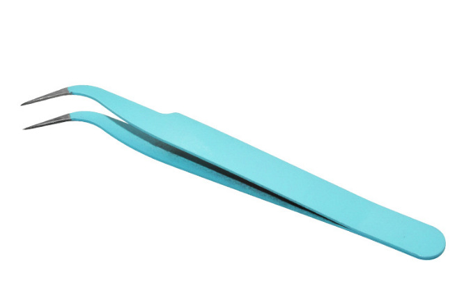 새로운 스테인레스 스틸 길이 110mm 하늘색 곡선 팁 (특수 팁)