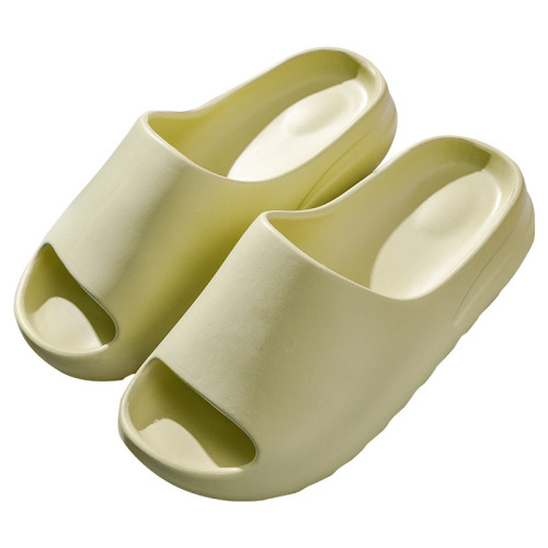 Household slippers men's summer indoor home bathroom bath non-slip silent thick-soled slippers for men with poop feeling