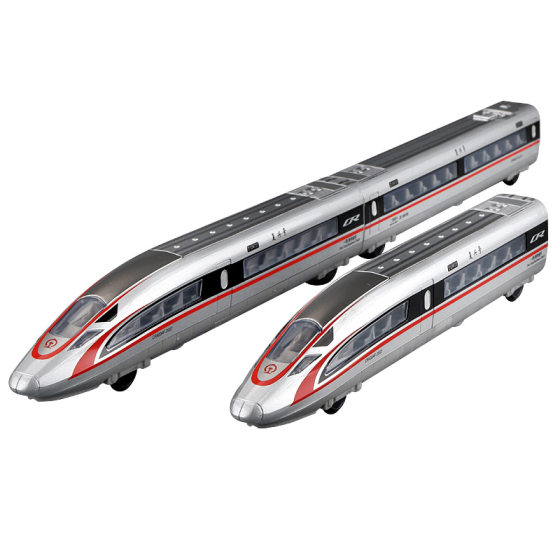 Meisheng Remote Control Alloy Three-section Fuxing High-speed Rail Model Artificial Kidsren's Train USB Charging Version Toy Model