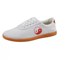 Оптовая продажа Tai Chi Shoes Женская обувь Bull Sole Tai Chi Тканевая обувь Мужская и женская обувь для упражнений Tai Chi White Холщовая обувь Женская