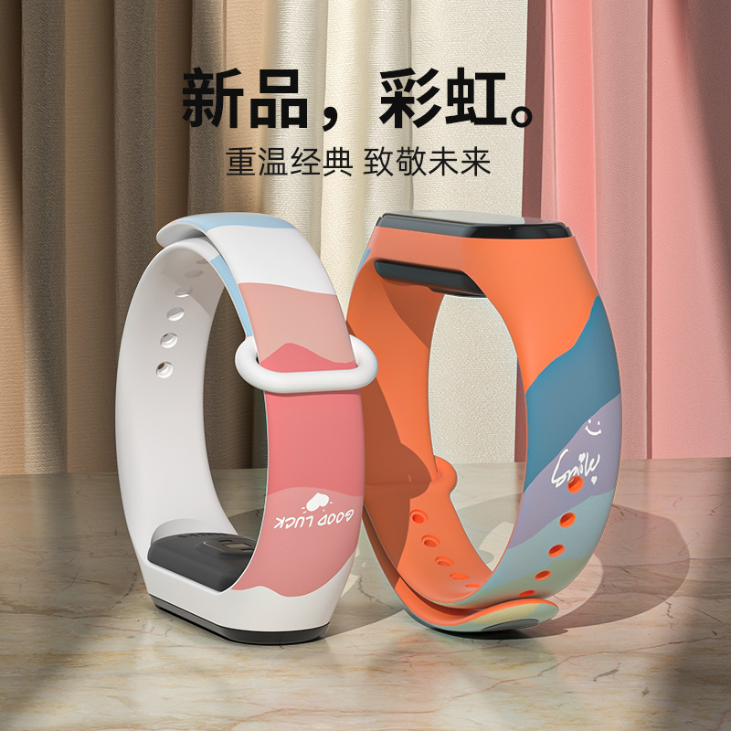 Applicable to the Xiaomi bracelet 6 hand strap new product printing…