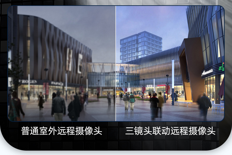 户外监控摄像头