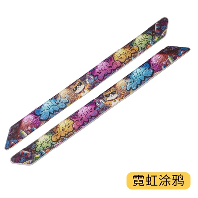 Adhesive Strips, Car Body Scratch – Qapı və bamper qoruyucu zolaqlar - d-25-anti-collision-glueneon-graffiti-heat-sealed-baglabeling-2-pieces
